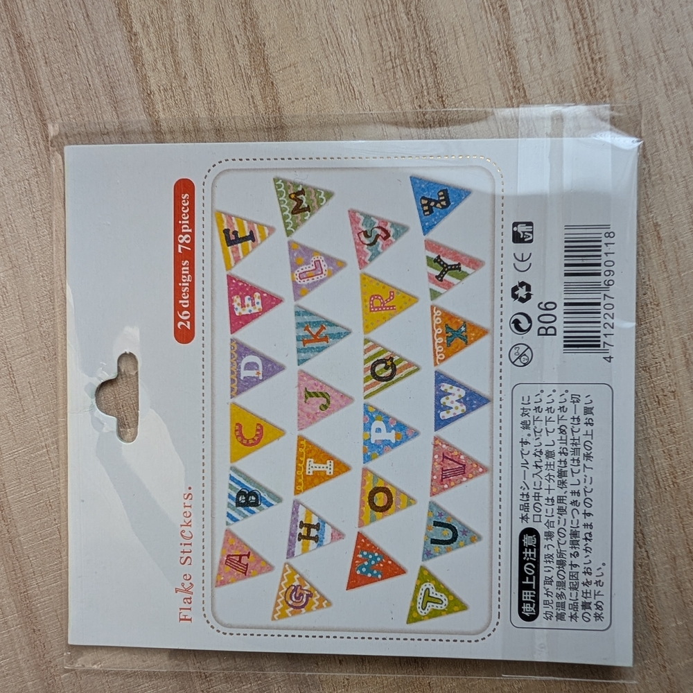 Alphabet Sticker Set - Multicolor New - Picture 2 of 2